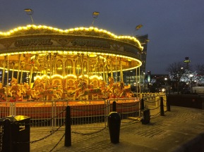 Merry-go-round at Albert Dock