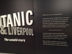 The Titanic & Liverpool exhibition