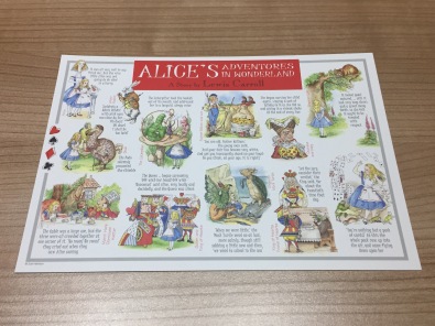 Alice's Adventures in Wonderland postcard